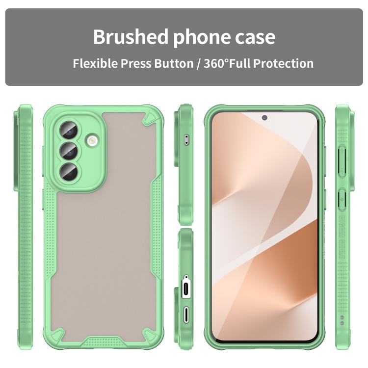 For Samsung Galaxy A57 5G Armor Glaze PC Hybrid TPU Phone Case