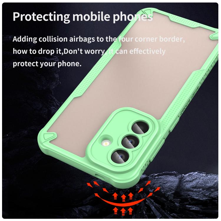 For Samsung Galaxy A57 5G Armor Glaze PC Hybrid TPU Phone Case