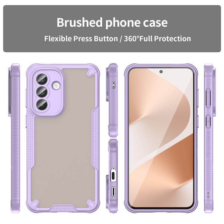 For Samsung Galaxy A57 5G Armor Glaze PC Hybrid TPU Phone Case