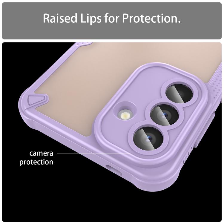 For Samsung Galaxy A57 5G Armor Glaze PC Hybrid TPU Phone Case