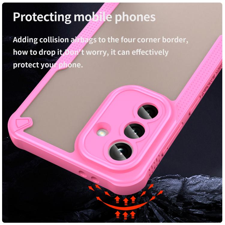 For Samsung Galaxy A37 5G Armor Glaze PC Hybrid TPU Phone Case