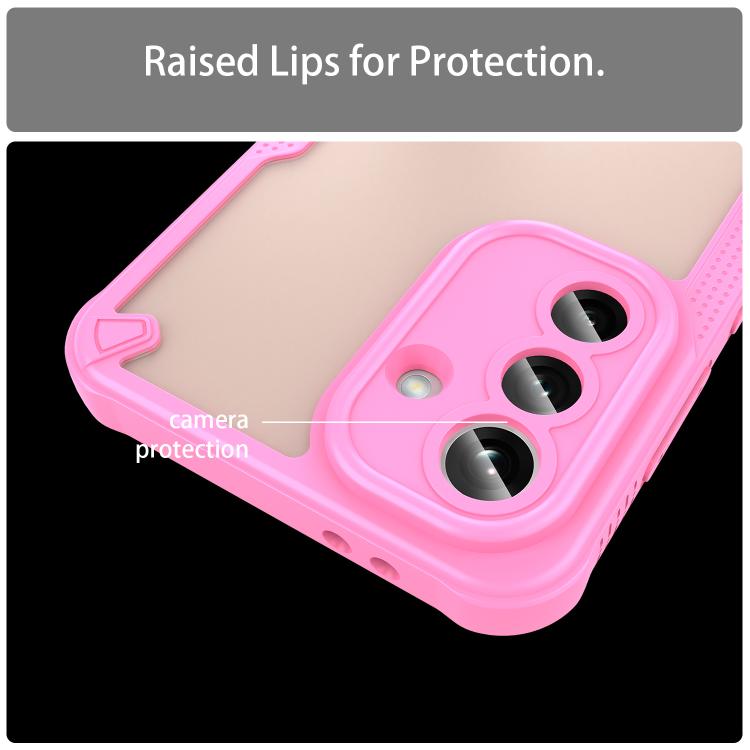 For Samsung Galaxy A37 5G Armor Glaze PC Hybrid TPU Phone Case