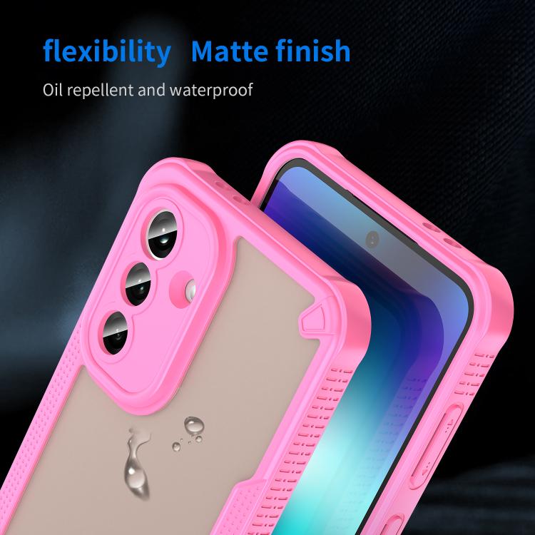 For Samsung Galaxy A37 5G Armor Glaze PC Hybrid TPU Phone Case