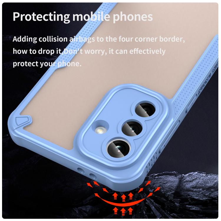 For Samsung Galaxy A37 5G Armor Glaze PC Hybrid TPU Phone Case