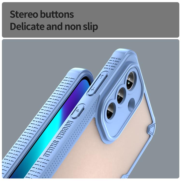 For Samsung Galaxy A37 5G Armor Glaze PC Hybrid TPU Phone Case