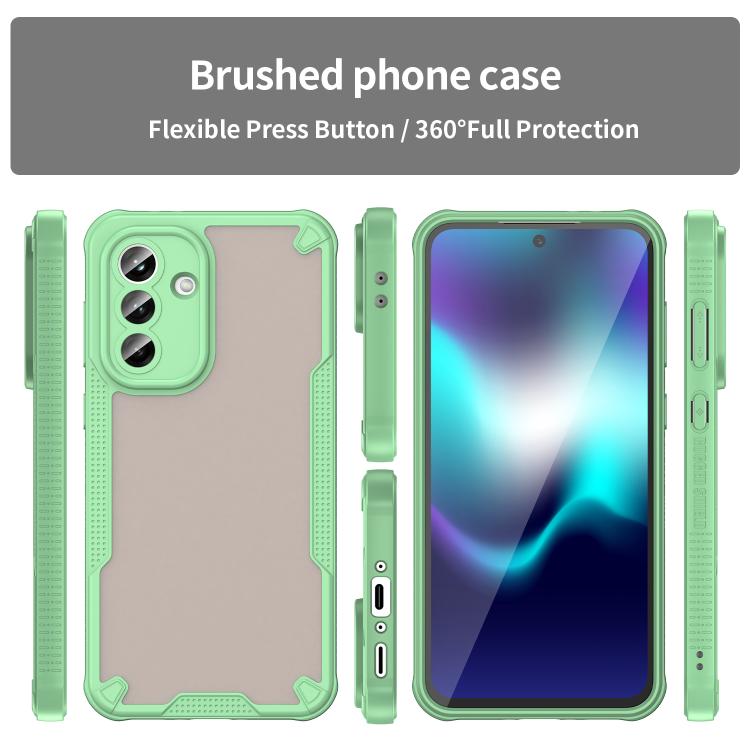 For Samsung Galaxy A37 5G Armor Glaze PC Hybrid TPU Phone Case