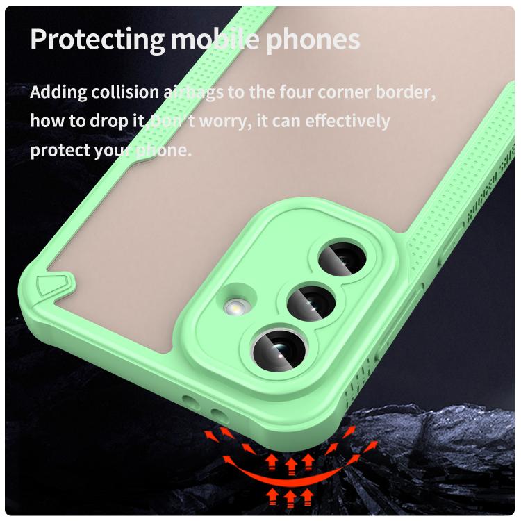 For Samsung Galaxy A37 5G Armor Glaze PC Hybrid TPU Phone Case