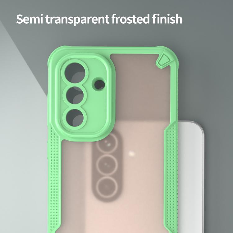 For Samsung Galaxy A37 5G Armor Glaze PC Hybrid TPU Phone Case