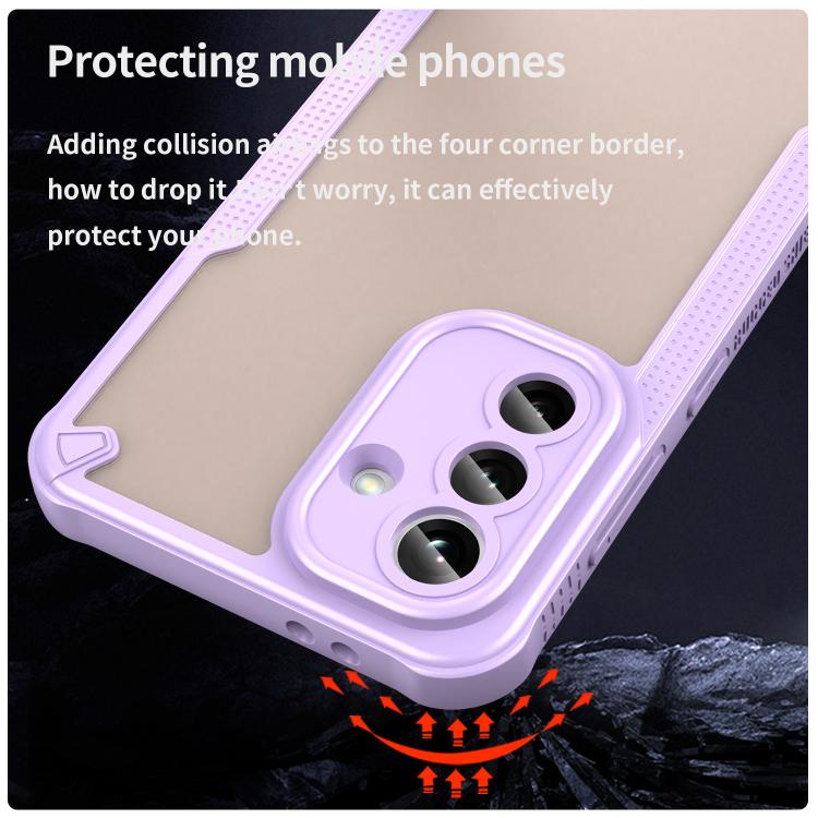 For Samsung Galaxy A37 5G Armor Glaze PC Hybrid TPU Phone Case