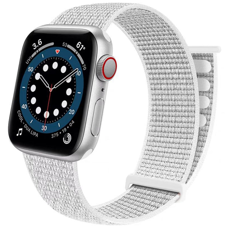 For Apple Watch 42mm / 41mm / 40mm / 38mm Dual Hook and Loop Fastener Nylon Watch Band