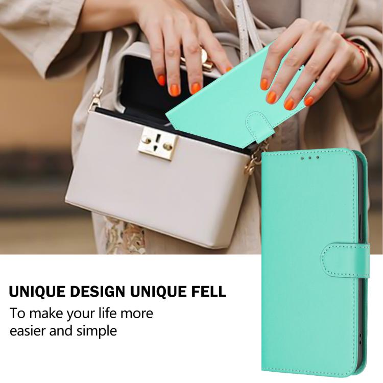 For Realme Narzo 80 Pro Skin Feel Solid Color Leather Phone Case with Lanyard