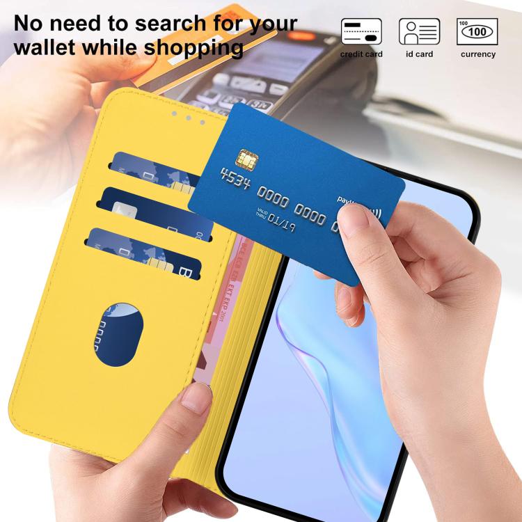 For Realme Narzo 80 Pro Skin Feel Solid Color Leather Phone Case with Lanyard