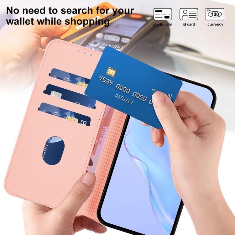 For Realme Note 80 4G Global Skin Feel Solid Color Leather Phone Case with Lanyard