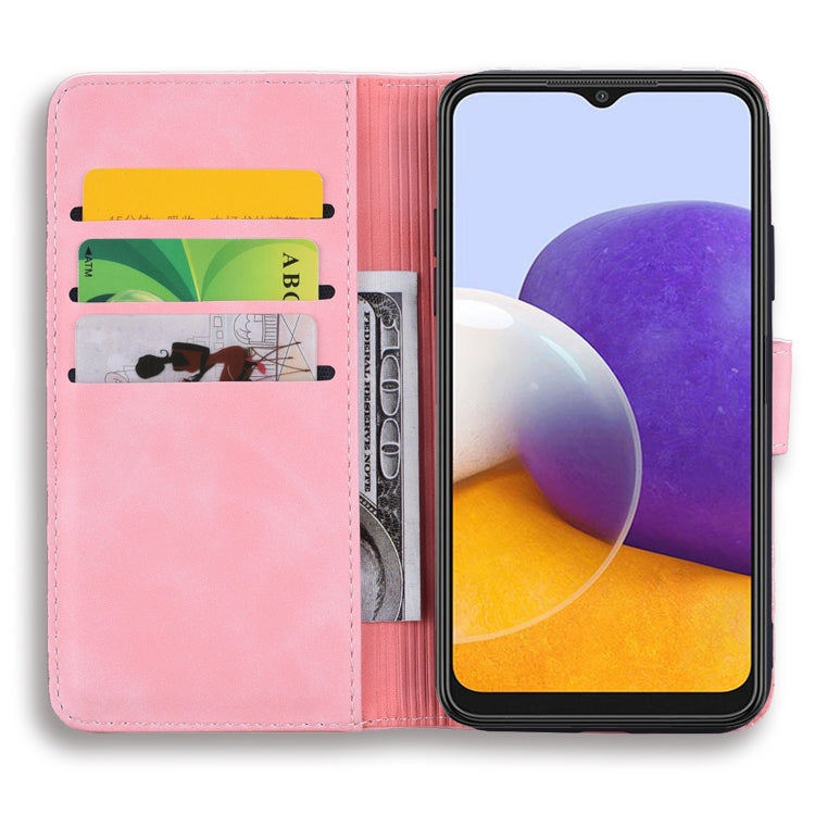 For Samsung Galaxy S24 FE 5G Mandala Embossed Dual-Fold Calf Leather Phone Case