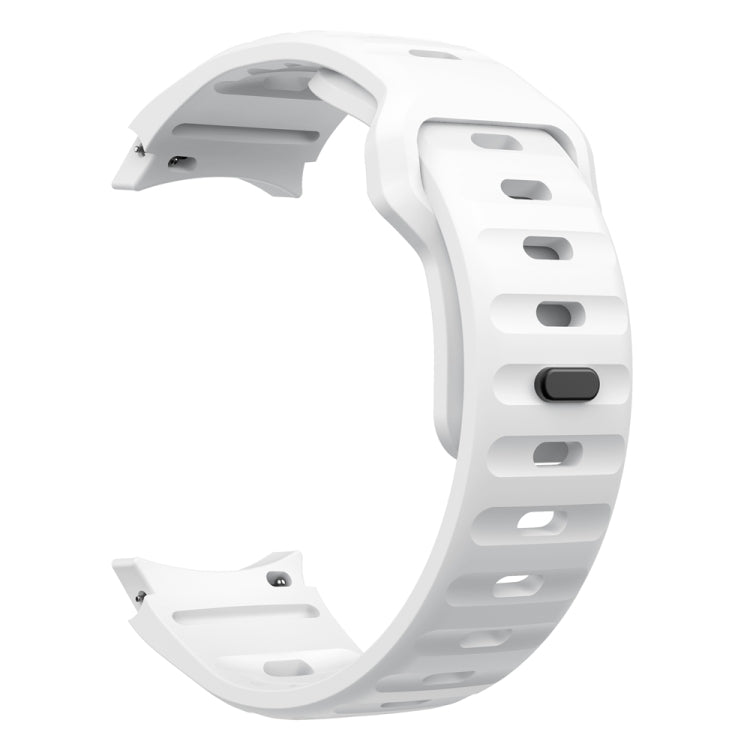 For Samsung Galaxy Watch 7 / 6 / 5 / 4 Wave Texture Reverse Buckle Silicone Watch Band