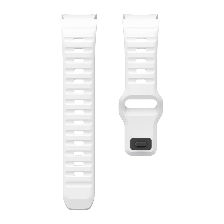 For Samsung Galaxy Watch 7 / 6 / 5 / 4 Wave Texture Reverse Buckle Silicone Watch Band