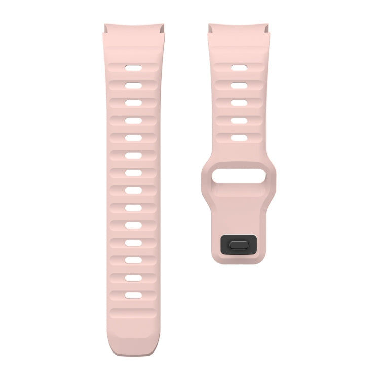 For Samsung Galaxy Watch 7 / 6 / 5 / 4 Wave Texture Reverse Buckle Silicone Watch Band