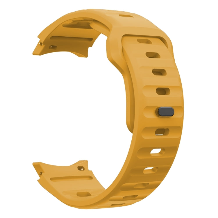 For Samsung Galaxy Watch 7 / 6 / 5 / 4 Wave Texture Reverse Buckle Silicone Watch Band