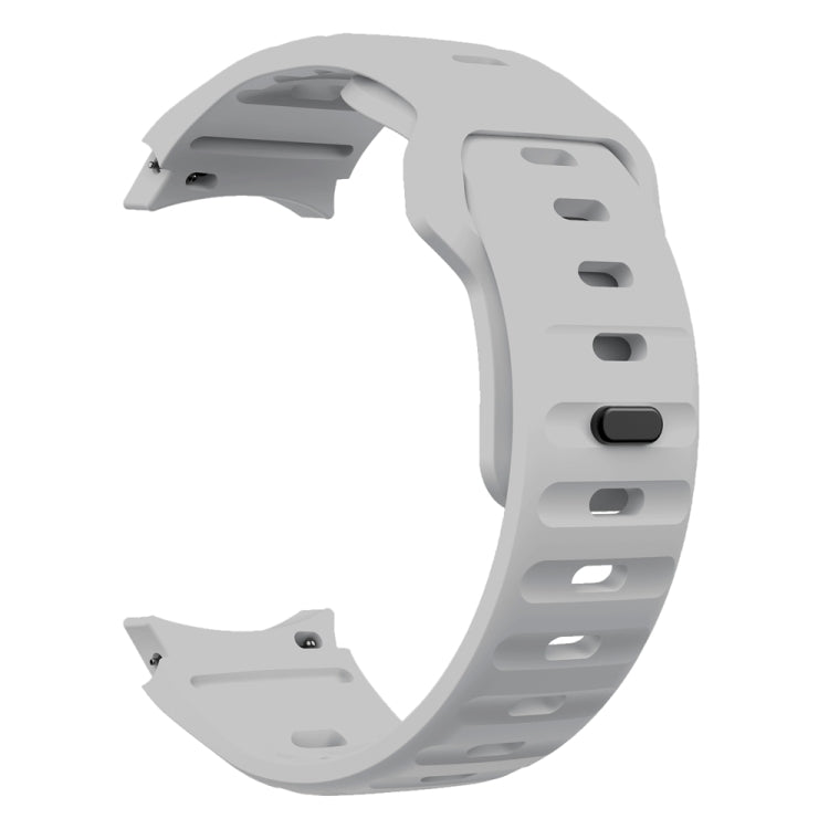 For Samsung Galaxy Watch 7 / 6 / 5 / 4 Wave Texture Reverse Buckle Silicone Watch Band