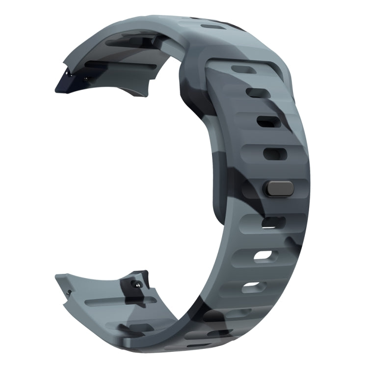 For Samsung Galaxy Watch 7 / 6 / 5 / 4 Wave Texture Reverse Buckle Silicone Watch Band