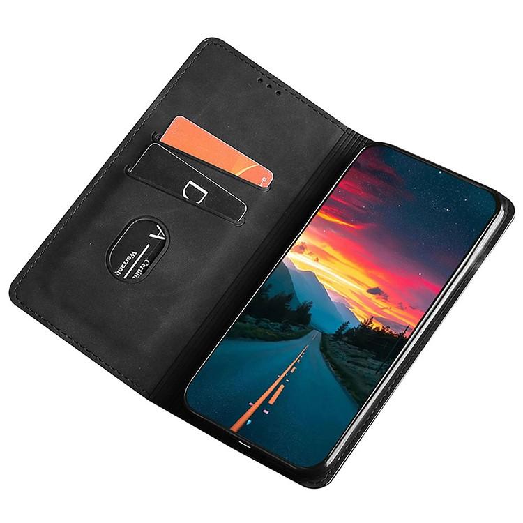 For iPhone 17 Pro Max Skin Feel Magnetic Leather Phone Case