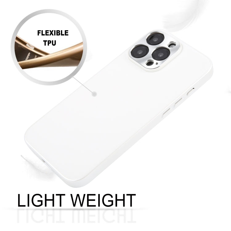 For iPhone 16 Pro Max GEBEI Plain Leather TPU Hybrid PU Phone Case