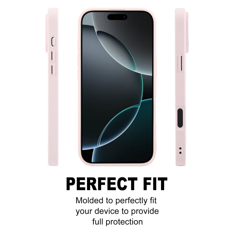 For iPhone 16 Pro GEBEI Plain Leather TPU Hybrid PU Phone Case