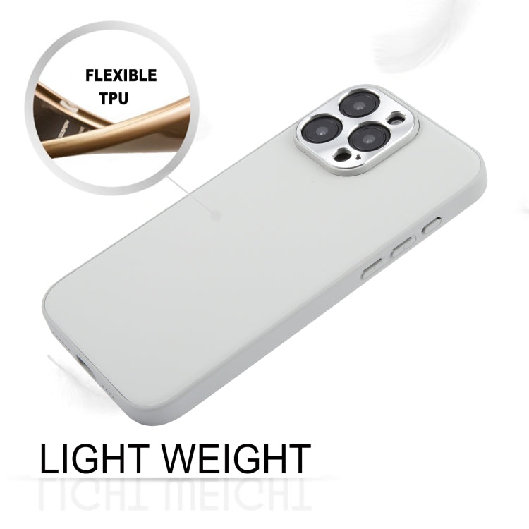 For iPhone 16 Pro GEBEI Plain Leather TPU Hybrid PU Phone Case