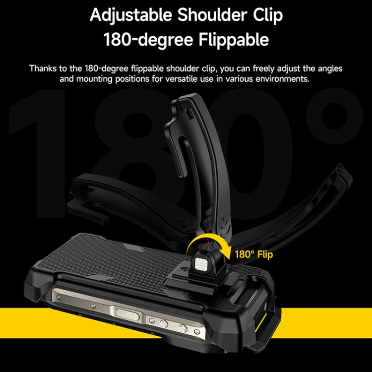For Ulefone Armor mini 20T Pro / 20 Pro Ulefone Back Clip Phone Case - Black