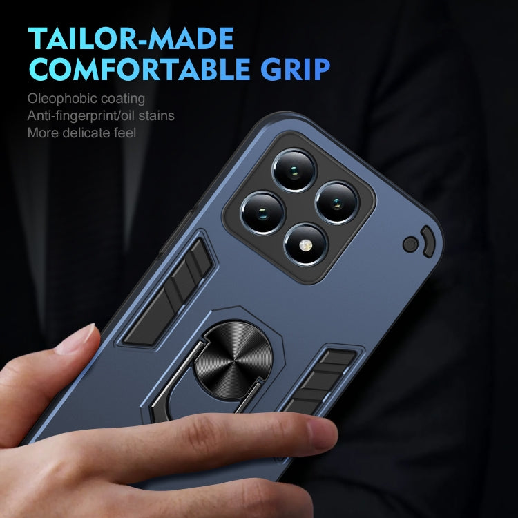 For Xiaomi 14T Pro Shockproof Metal Ring Holder Phone Case