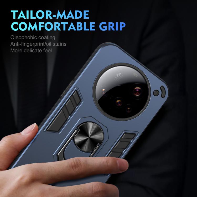 For Xiaomi 15 Ultra Shockproof Metal Ring Holder Phone Case