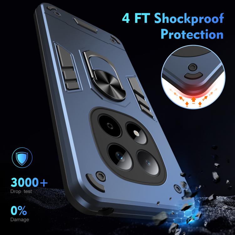 For Redmi Note 15 Pro 5G Global 163.6mm Shockproof Metal Ring Holder Phone Case