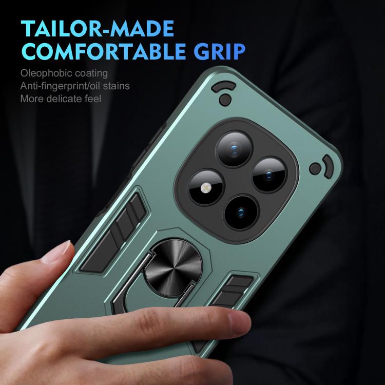 For Redmi Note 15 Pro+ 5G 163.3mm/Poco M8 Pro 5G Shockproof Metal Ring Holder Phone Case