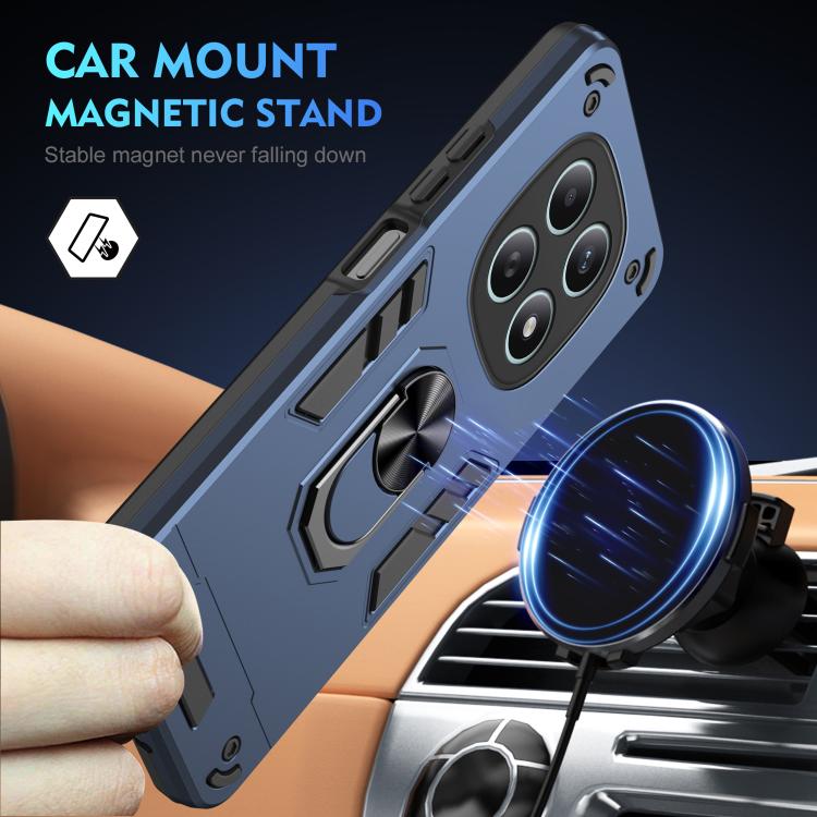 For Redmi Note 15 5G / 4G 164mm / Poco M8 5G Shockproof Metal Ring Holder Phone Case