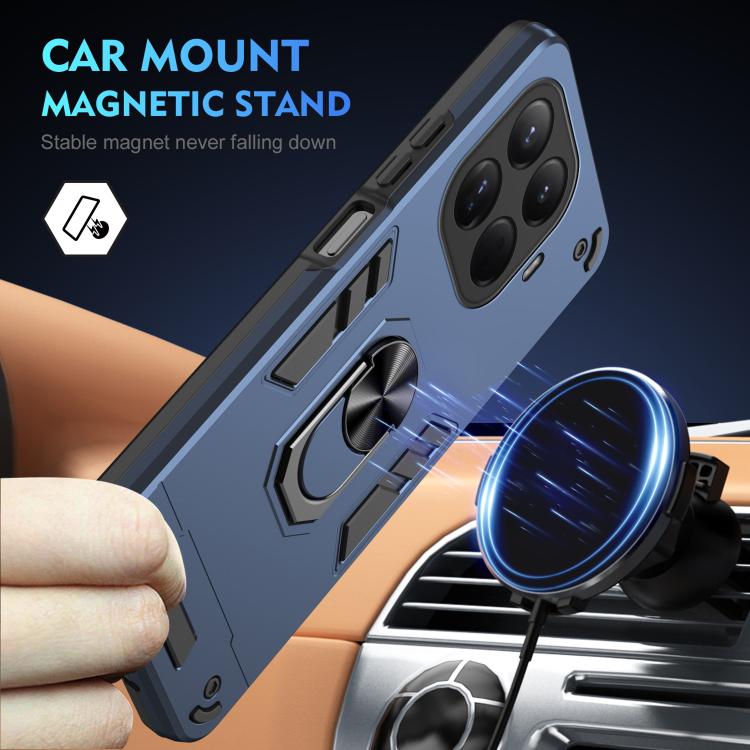 For Xiaomi 15T Pro Shockproof Metal Ring Holder Phone Case