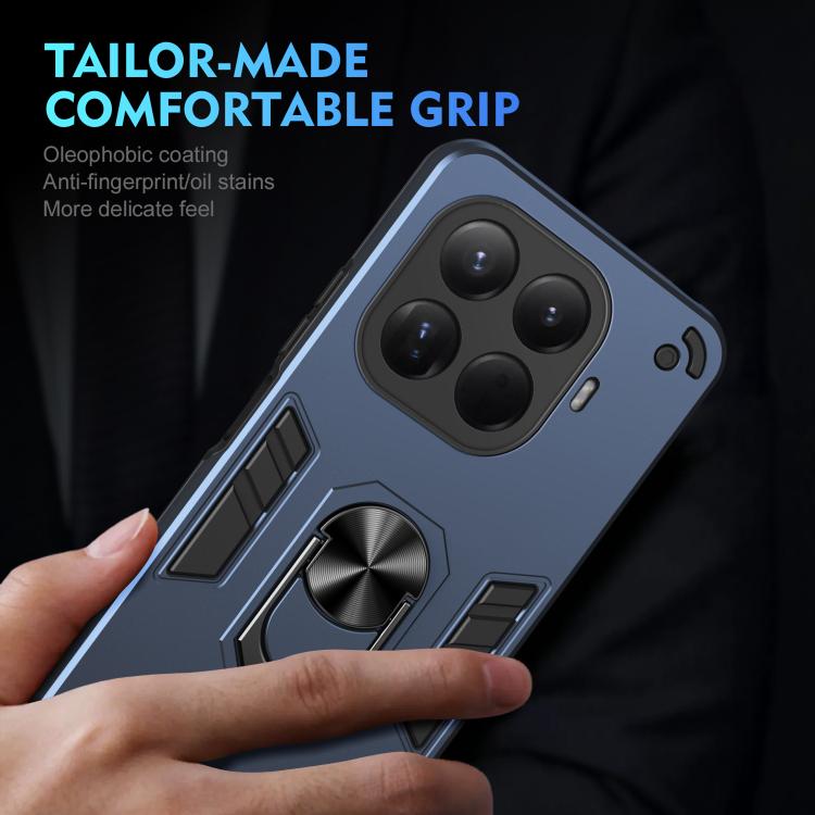 For Xiaomi 15T Pro Shockproof Metal Ring Holder Phone Case