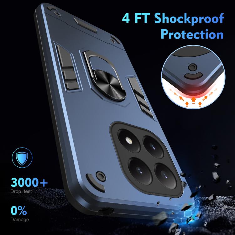 For Xiaomi 15T Shockproof Metal Ring Holder Phone Case