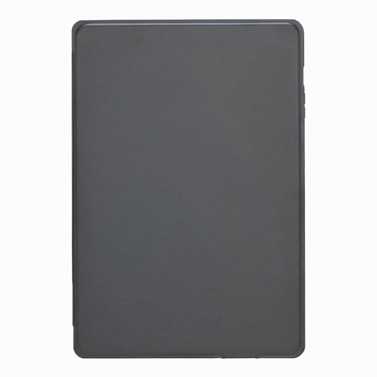 For Samsung Galaxy Tab S11 Detachable Backlit Bluetooth Keyboard Leather Case with Touchpad - Black