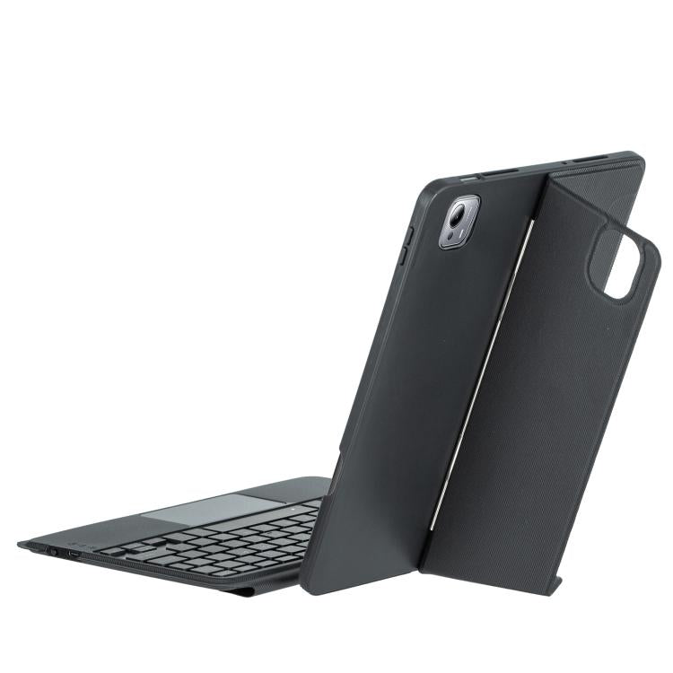 For Xiaomi Pad 7 Ultra Detachable Backlit Bluetooth Keyboard Leather Case with Touchpad - Black