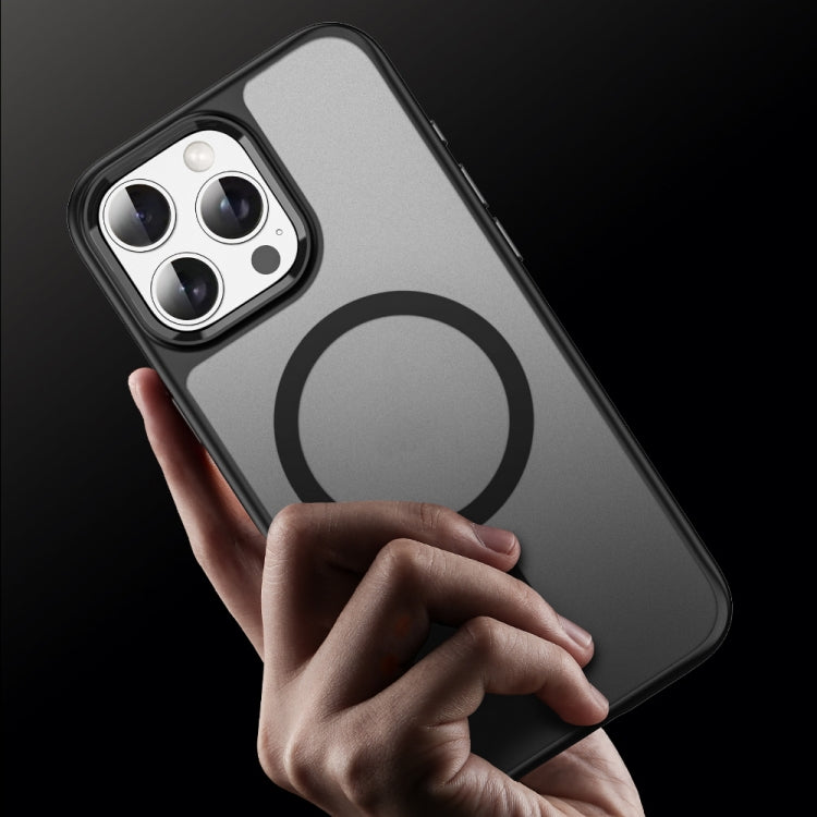 For iPhone 16 TOTU PC-7 Gold Shield Series Skin Feel MagSafe Magnetic Phone Case