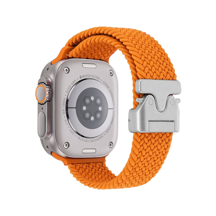 For Apple Watch 42mm / 41mm / 40mm / 38mm Snap Button Braided Watch Band