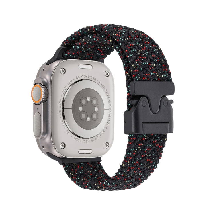 For Apple Watch 42mm / 41mm / 40mm / 38mm Snap Button Braided Watch Band