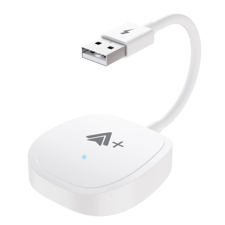 USB Interface Wired to Wireless CarPlay Auto Adapter for Android, Specification:Square