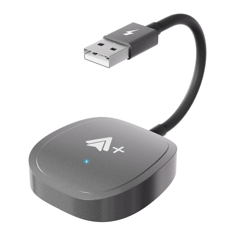 USB Interface Wired to Wireless CarPlay Auto Adapter for Android, Specification:Square