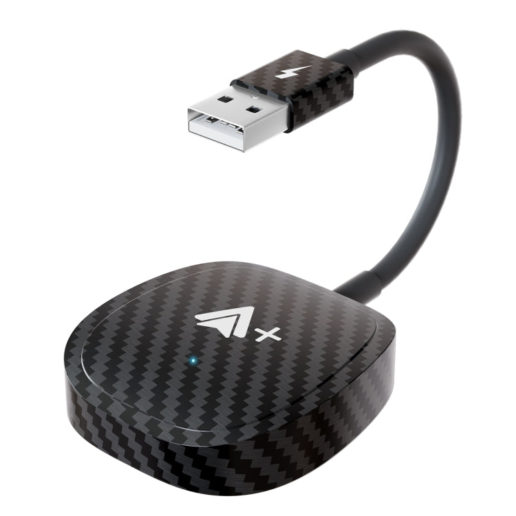 USB Interface Wired to Wireless CarPlay Auto Adapter for Android, Specification:Square