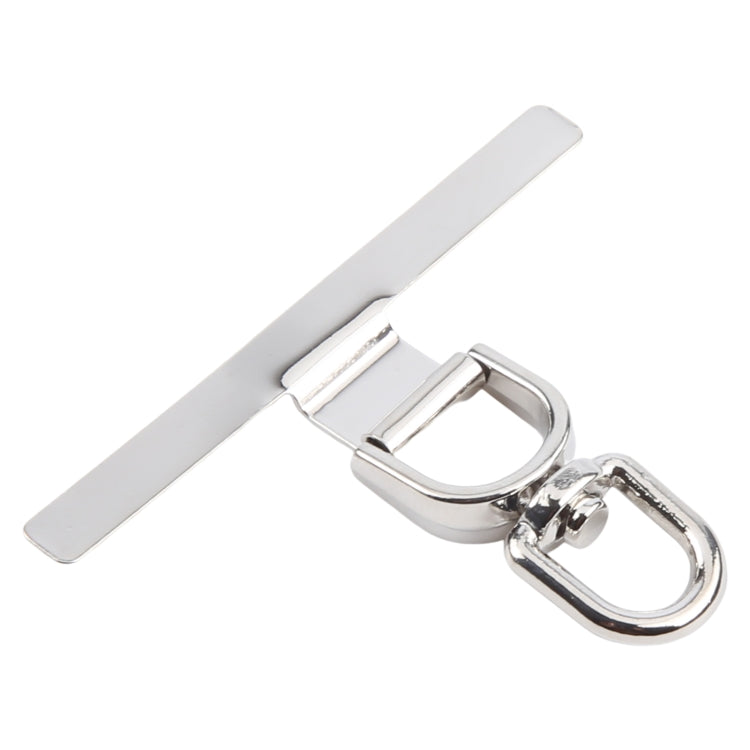 360 Degree Rotation T-shape Metal Mobile Phone Lanyard Fixing Gasket