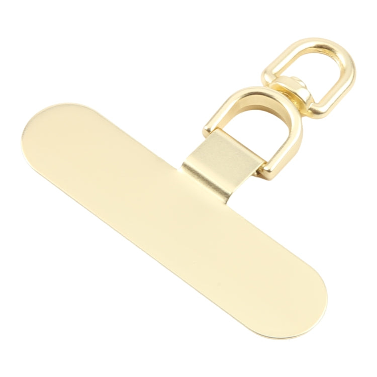 360 Degree Rotation Oval Metal Mobile Phone Lanyard Fixing Gasket