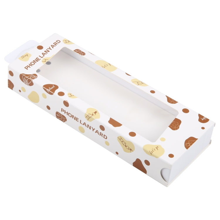 50pcs Long Lanyard Packaging Box