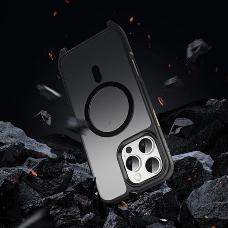 For iPhone 16 Pro Max TOTU PC-26 Skin Feel MagSafe Magnetic Lanyard Hole Phone Case