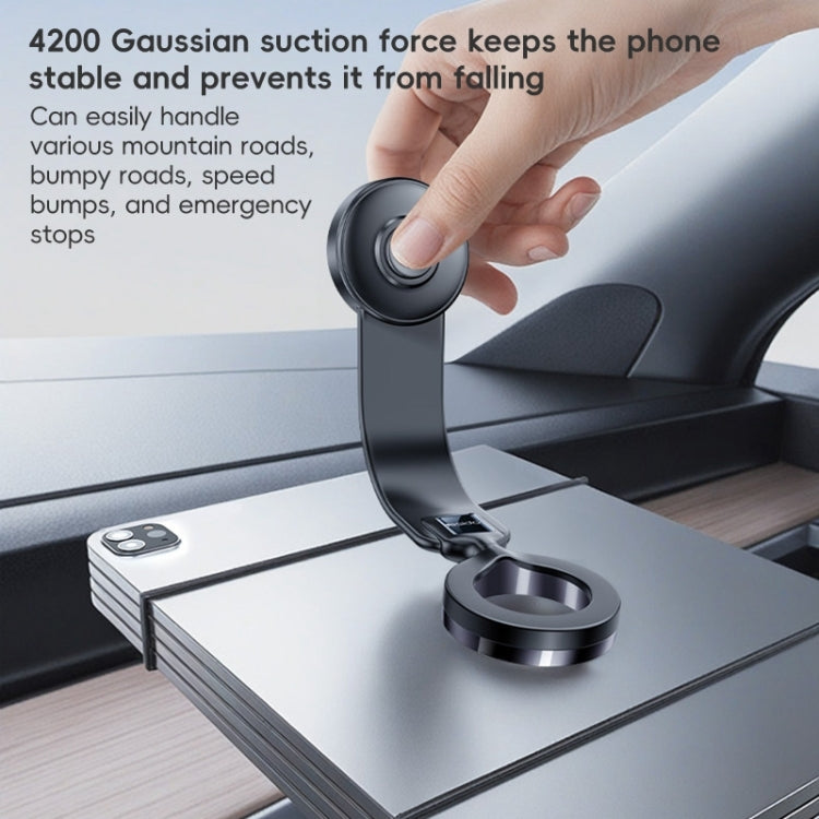Yesido C217 Car MagSafe Magnetic Mobile Phone Holder - Black